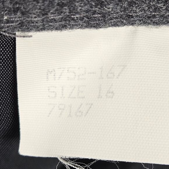 Vintage Pendleton Miss Gray Wool Dress Pants High Rise Pleated USA Womens 80s - Picture 4 of 12